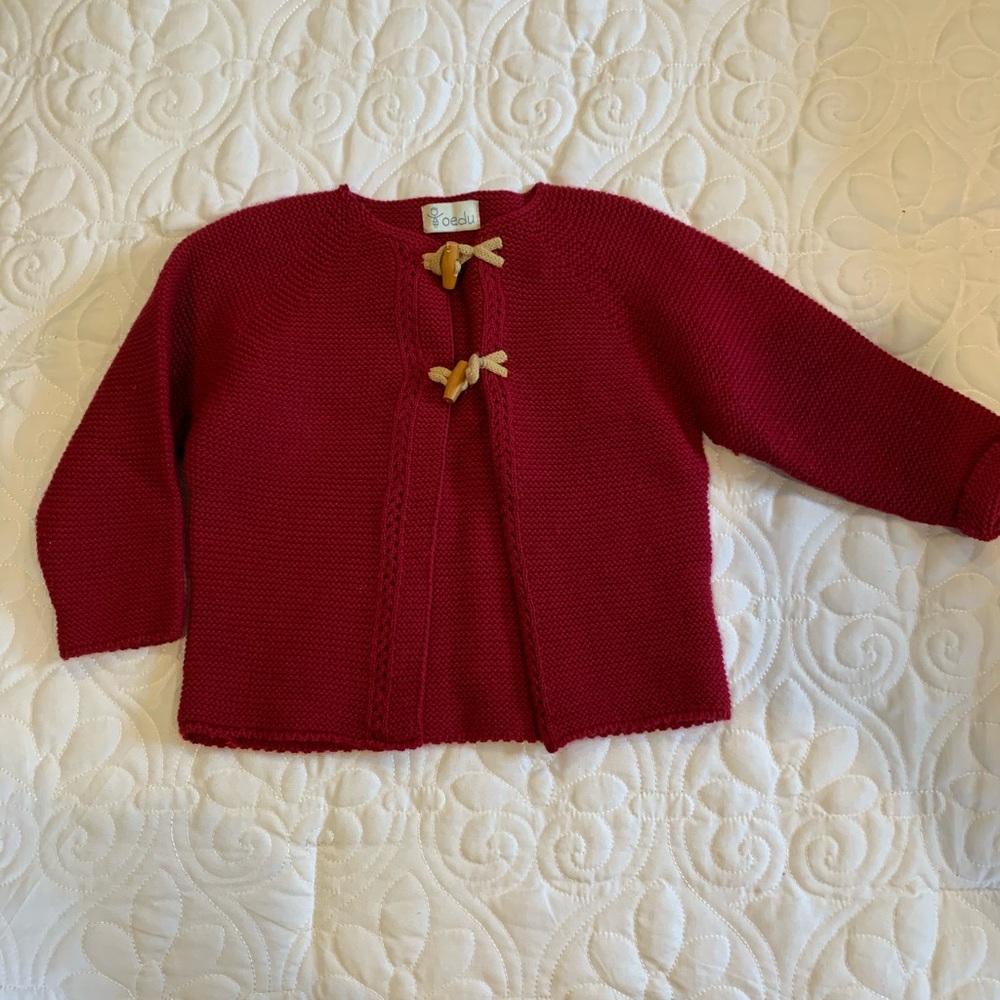 Toddler boy or girl dress sweater
